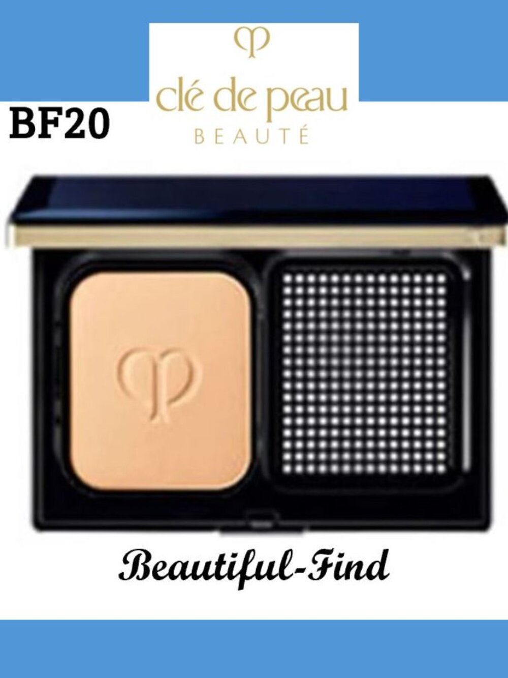 Cle De Peau | POWDER FOUNDATION REFILL BF20 +CASE NEW